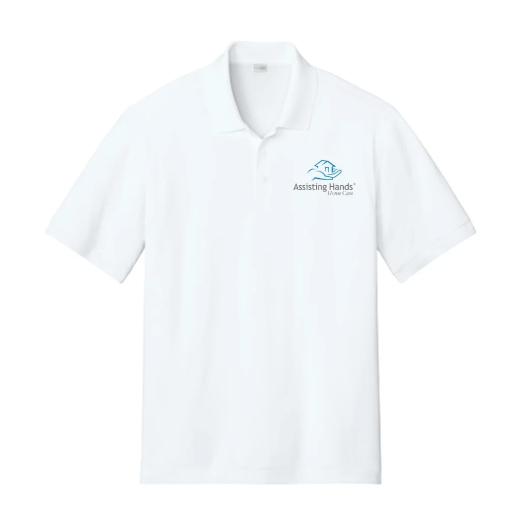 Assisting Hands Home Care Color Logo Polo